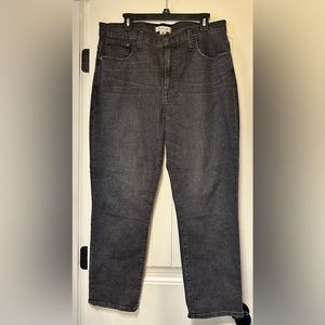Madewell Perfect Vintage Crop Jean size 32